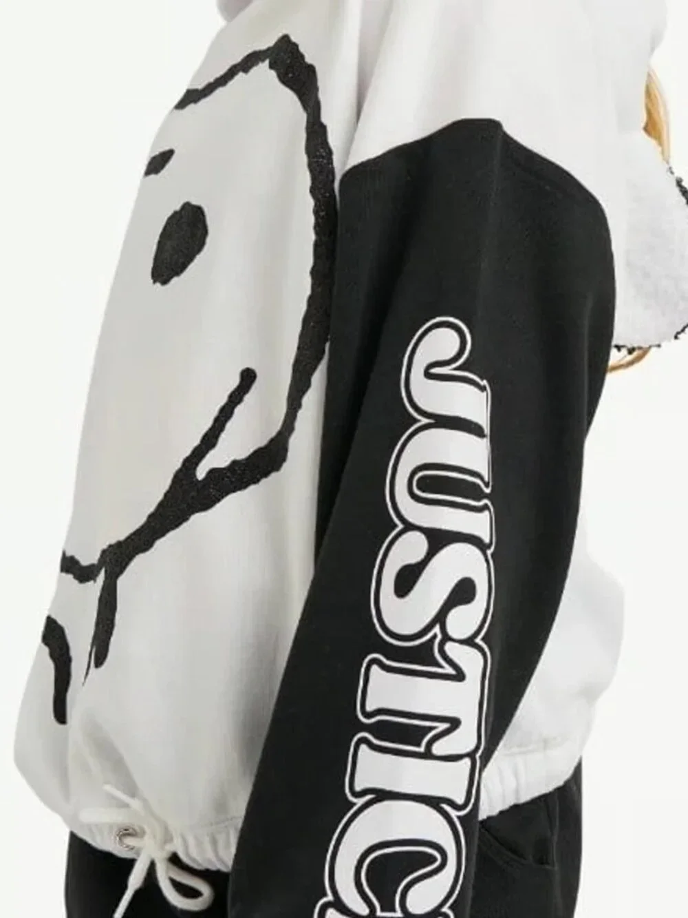 Justice girls hooded Snoopy cosplay sweater size S